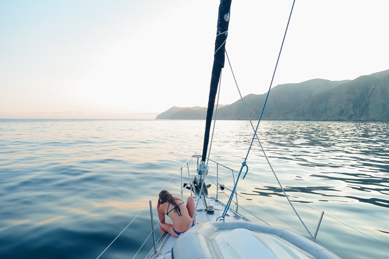 Go sailing with a friend (preferably one who knows how to sail!).