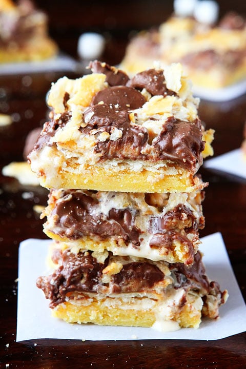 Peanut Butter Cup S'mores Bars