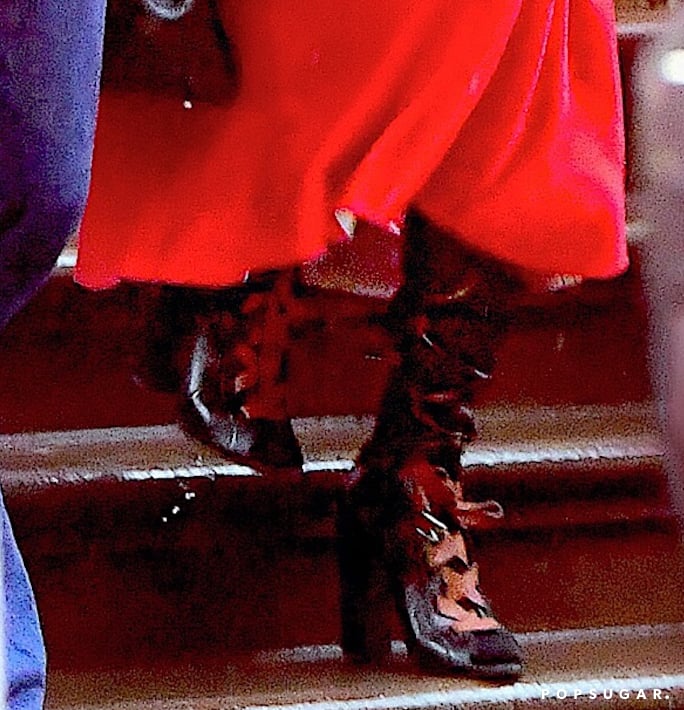 Amal Clooney Lace-Up Boots