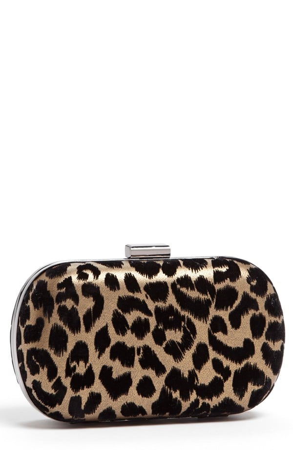 Menbur Leopard Print Minaudiere ($58)