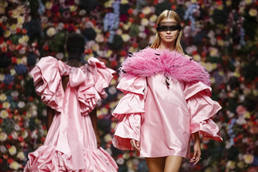 Kendall Jenner's Pink Feathered Dress in Sydney April 2019