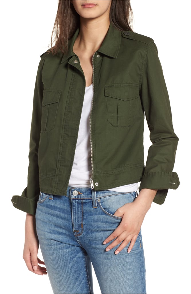 BB Dakota Maddox Cotton Twill Army Jacket