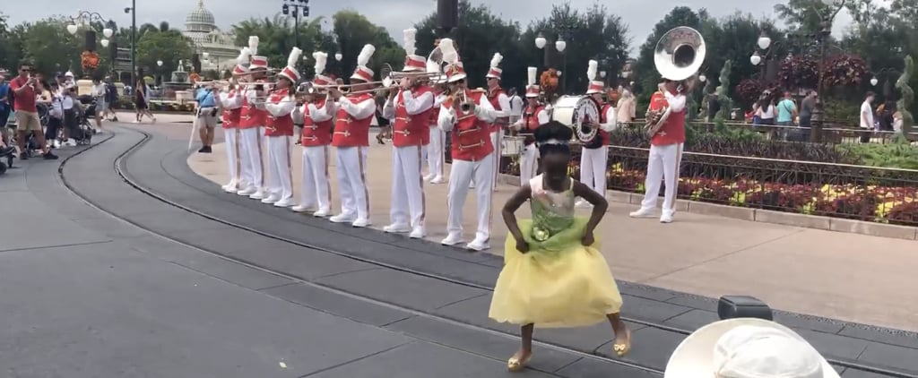 This Little Girl Danced So Hard at Disney That She Lost a Princess Shoe, but She Kept Going