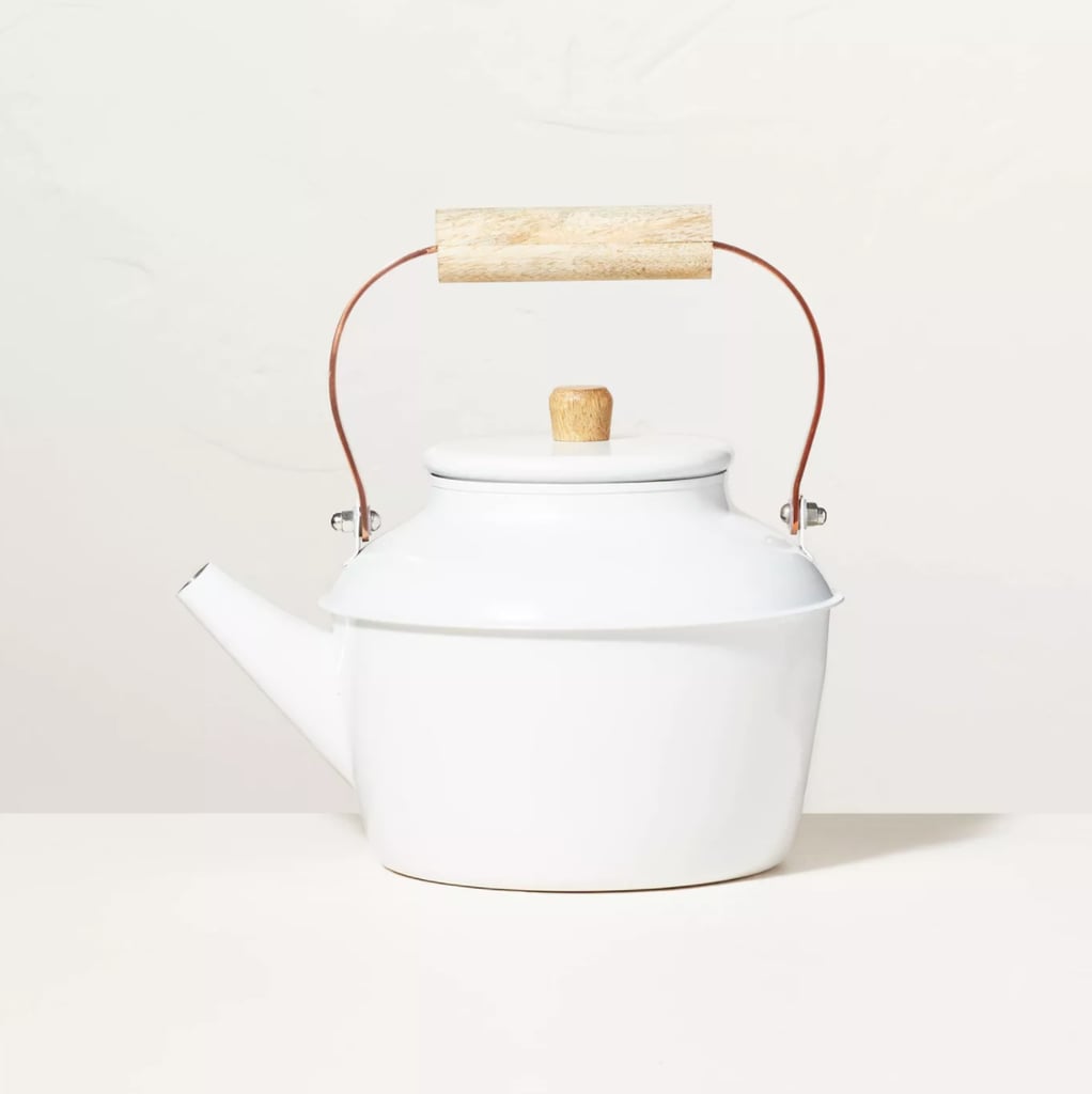 For a Minimal Kettle: Hearth & Hand With Magnolia Steel Stovetop Tea Kettle