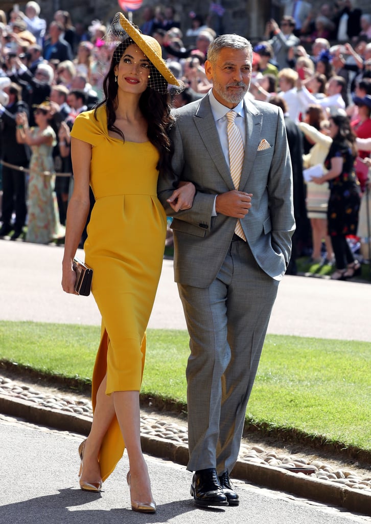 Amal Clooney Dress at Royal Wedding 2018