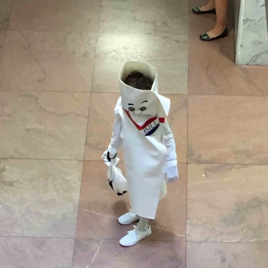 Kid Dresses Up as a Bill on Capitol Hill