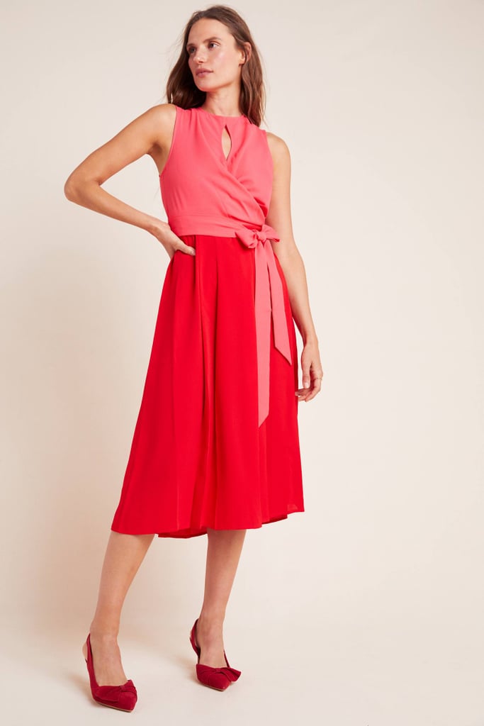 Pietra Colorblocked Midi Dress