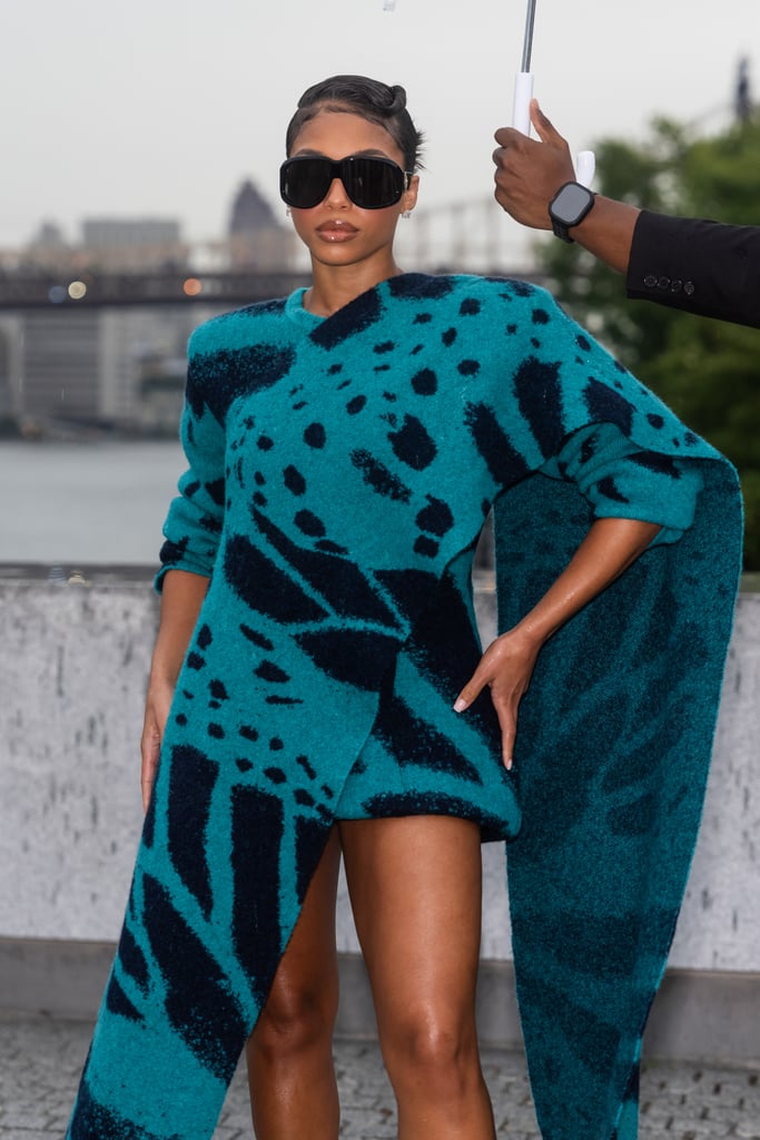 Lori Harvey's Prabal Gurung Dress at NYFW
