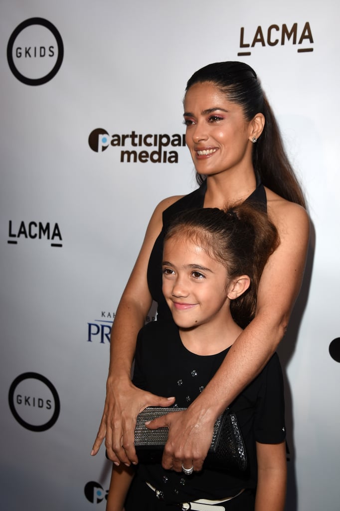 Salma Hayek and Her Daughter on the Red Carpet July 2015