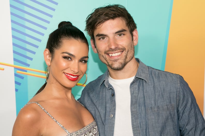 LOS ANGELES, CA - JUNE 02:  Ashley Iaconetti (L) and Jared Haibon arrive for iHeartRadio's KIIS FM Wango Tango By AT&T at Banc of California Stadium on June 2, 2018 in Los Angeles, California.  (Photo by Gabriel Olsen/WireImage)
