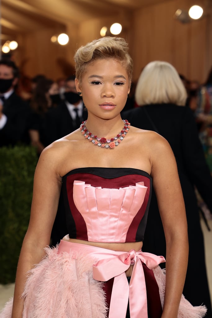 Storm Reid Debuted a Blond Pixie Cut at 2021 Met Gala | POPSUGAR Beauty