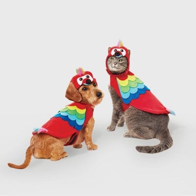 Parrot Halloween Dog and Cat Costume