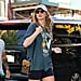 Taylor Swift Has a Princess Diana Moment in a Graphic Tee and Biker Shorts