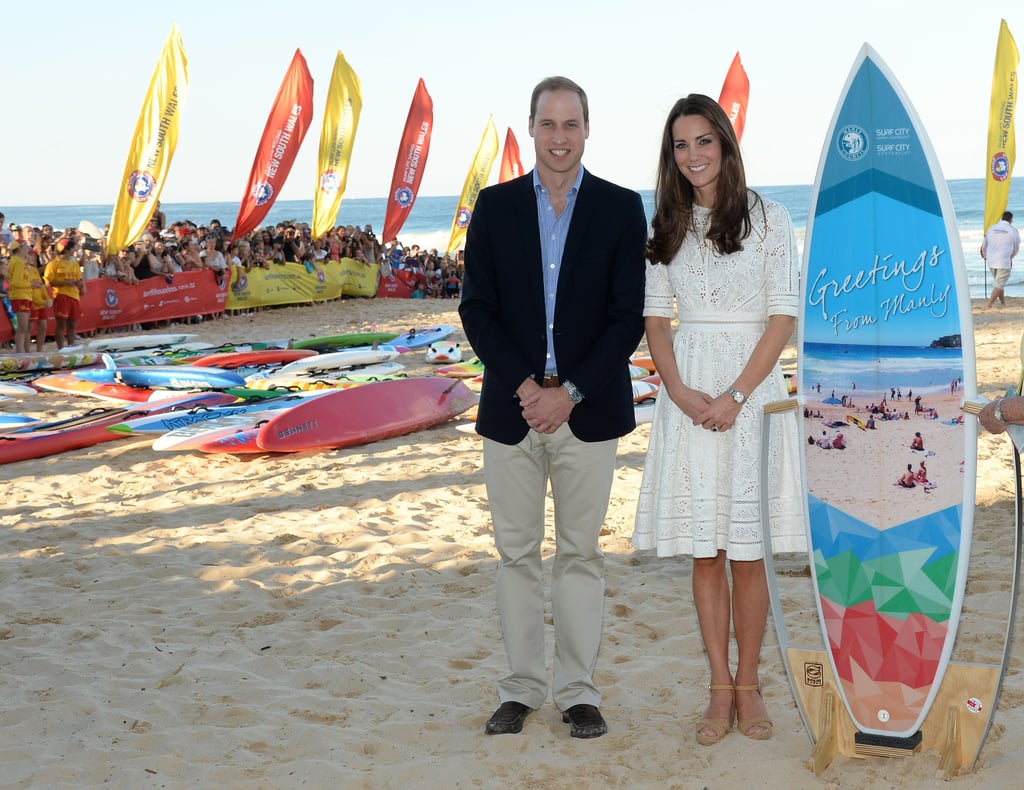New Zealand: April 2014
The family traveled across the globe for their first royal tour as a trio and Prince George stole the show. The world's most famous toddler chewed on his mum's hair and rubbed shoulders with other babies his age at an event at Government House early in the tour. Kate and William also threw themselves into the local activities with white-water riding, yacht racing, wine tasting, and a rugby match.

Denmark: November 2011
The royal couple partnered up with their Danish counterparts Crown Prince Frederik and Crown Princess Mary of Denmark at the UNICEF warehouse at the docks in Copenhagen to raise awareness of the famine in East Africa.

Wales: 2011-2013, 2014
The ink on their marriage certificate was barely dry before Kate and William were back in their rented four-bedroom cottage in Anglesey. They continued to live there until after the birth of Prince George in 2013, returning in 2014 for a visit to Cardiff's Millennium Stadium.