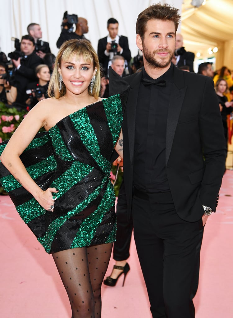 Miley Cyrus and Liam Hemsworth at the 2019 Met Gala