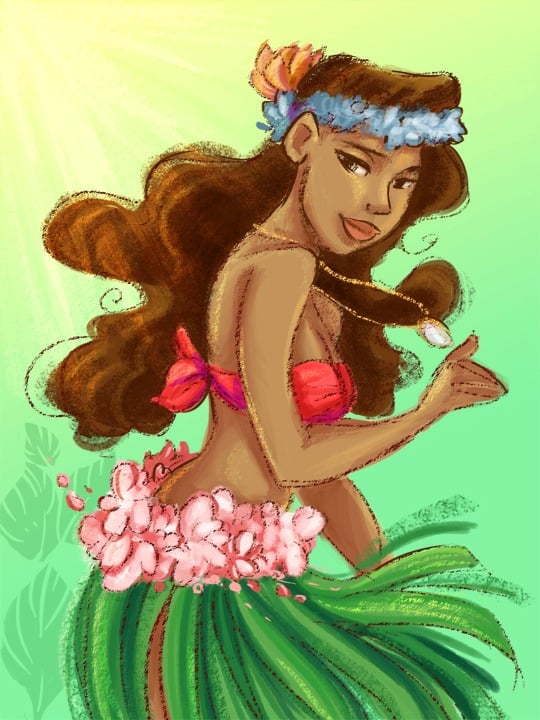 Moana Disney Princess Art Popsugar Love And Sex Photo 9