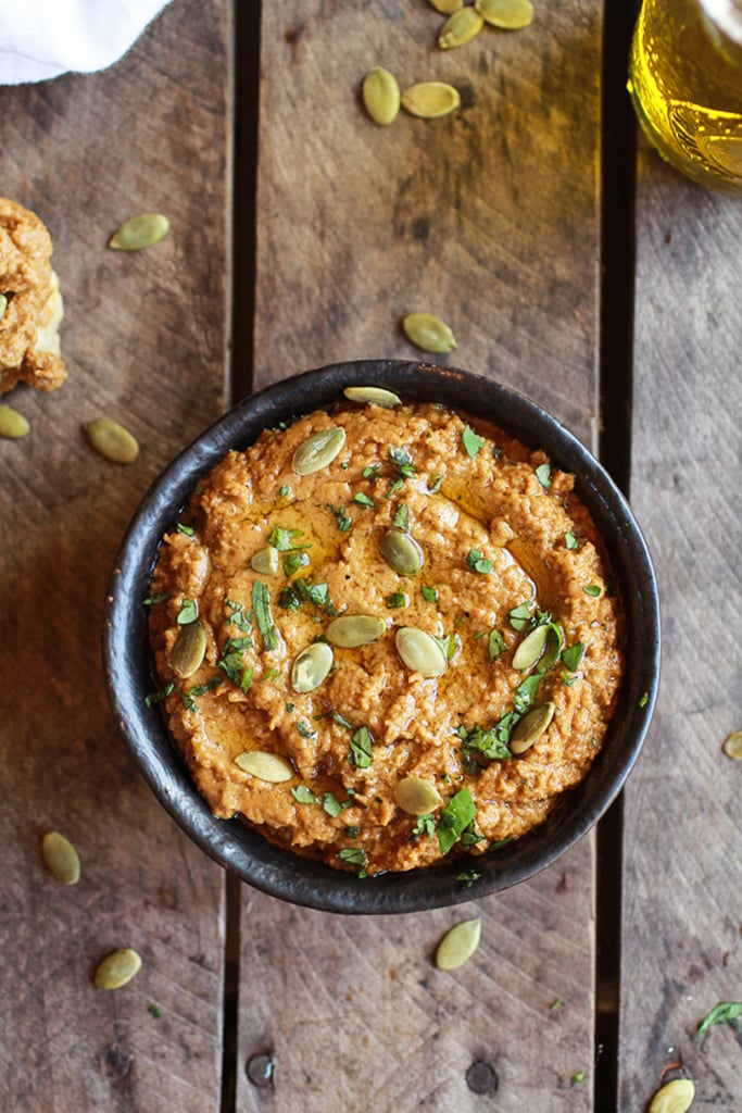 Make-Ahead Appetizer: Roasted Pumpkin Seed Hummus