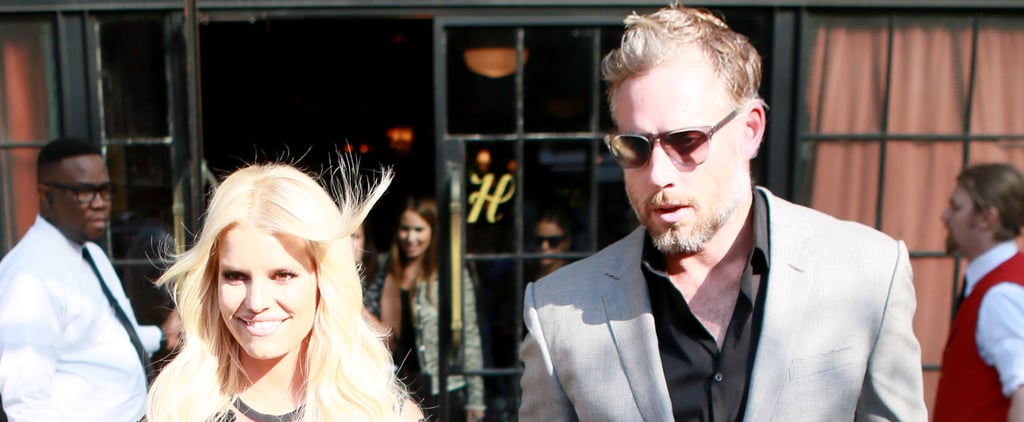 Jessica Simpson and Eric Johnson Hold Hands in NYC 2015