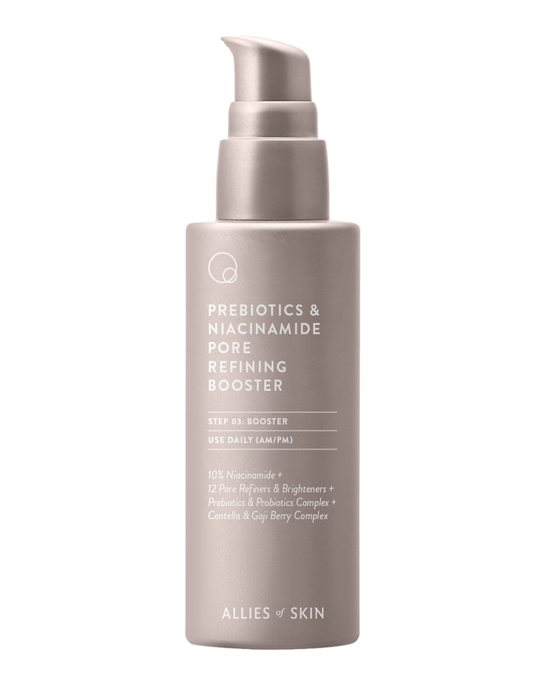 Allies of Skin Prebiotics and Niacinamide Pore-Refining Booster