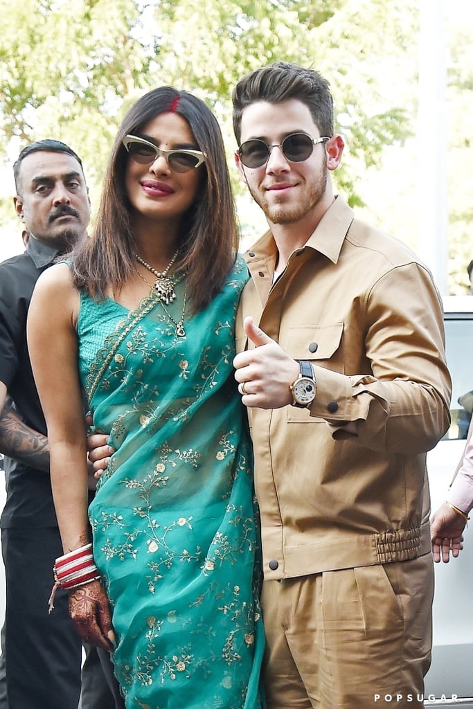 Nick Jonas and Priyanka Chopra Out in India After Wedding