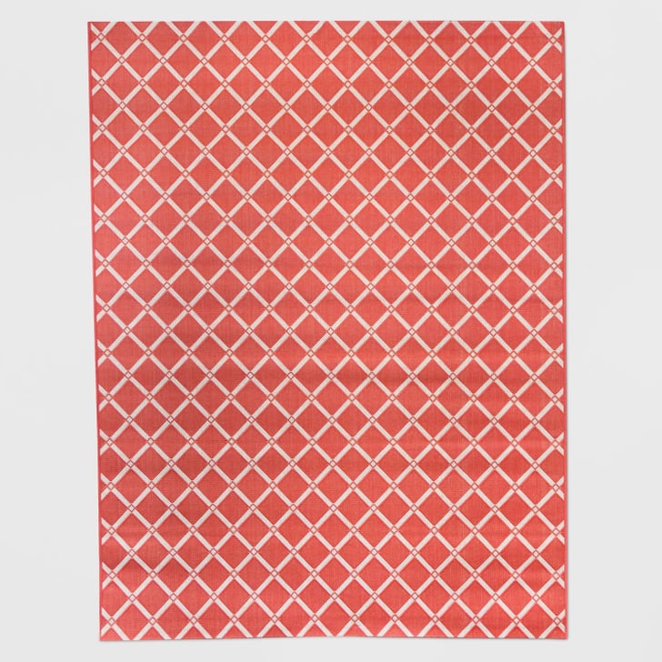 Garden Lattice Outdoor Rug Outdoor Rugs From Target POPSUGAR Home