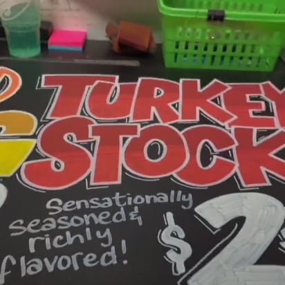 Video of Trader Joe's Sign Being Drawn