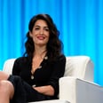 Amal Clooney Wore a Black Button-Up Cardigan Dress That Screams Cozy AND Chic