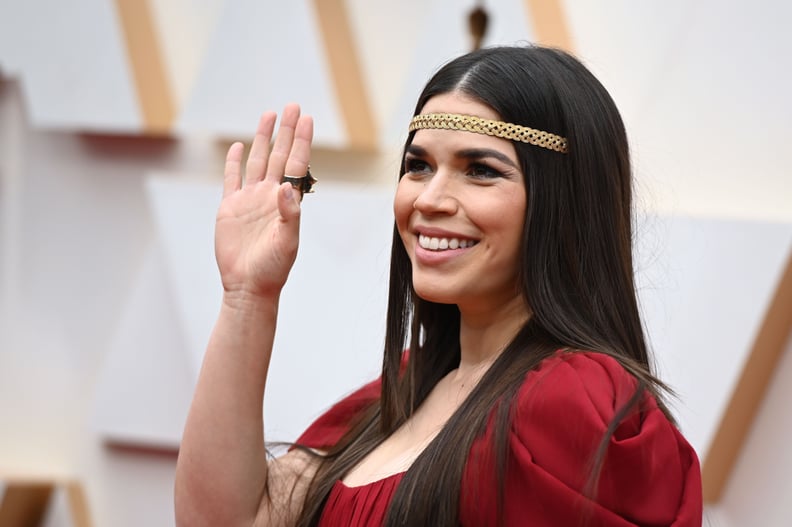 US actress America Ferrera arrives for the 92nd Oscars at the Dolby Theatre in Hollywood, California on February 9, 2020. (Photo by Robyn Beck / AFP) (Photo by ROBYN BECK/AFP via Getty Images)