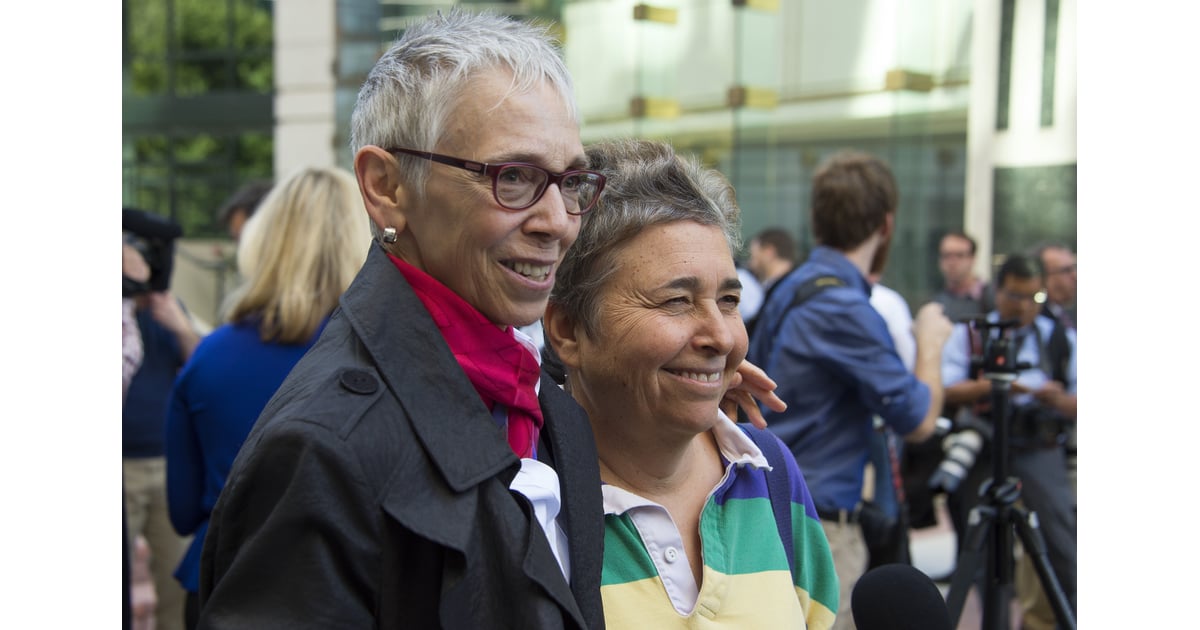 Diane Ullius and Rhonda Buckner got married in Canada but on Monday