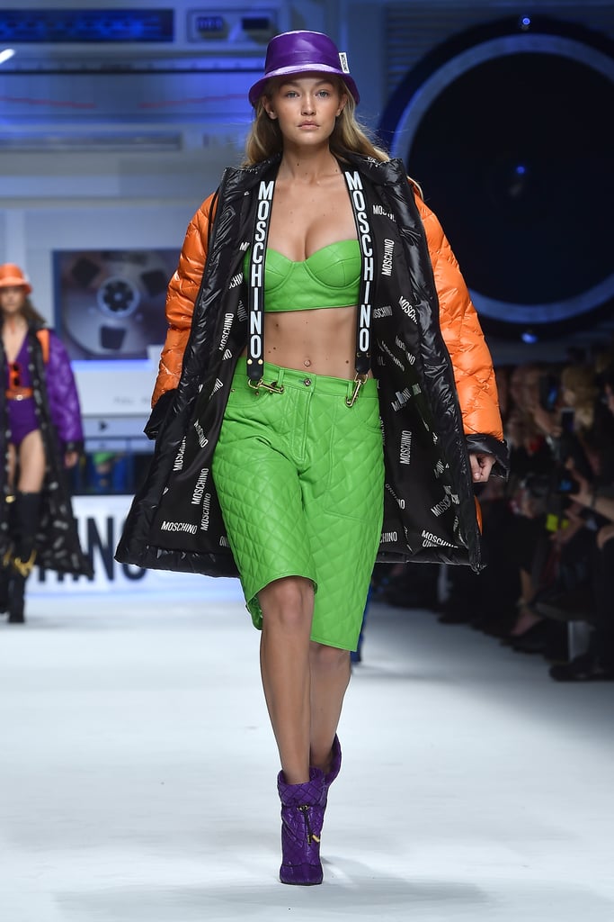 She Changed Our Minds About Bucket Hats at Moschino