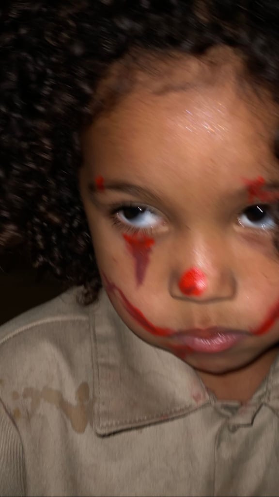 North West Gave Her Siblings Messy Pennywise Makeovers