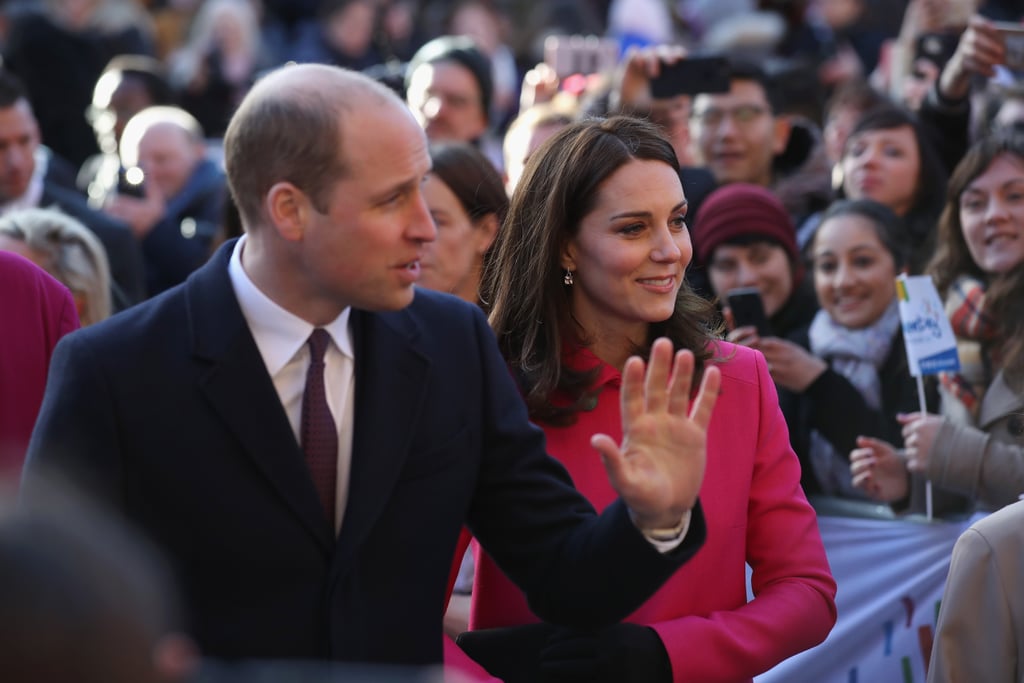 Prince William and Kate Middleton in Coventry Jan 2018
