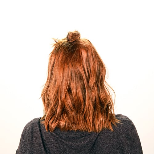 Short Hair How To Get The Half Bun Hairstyle Popsugar Beauty