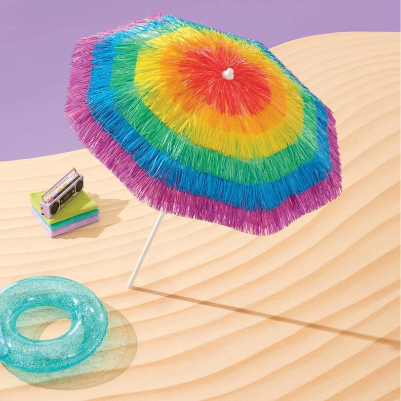 Tie-Dye Tassel Umbrella