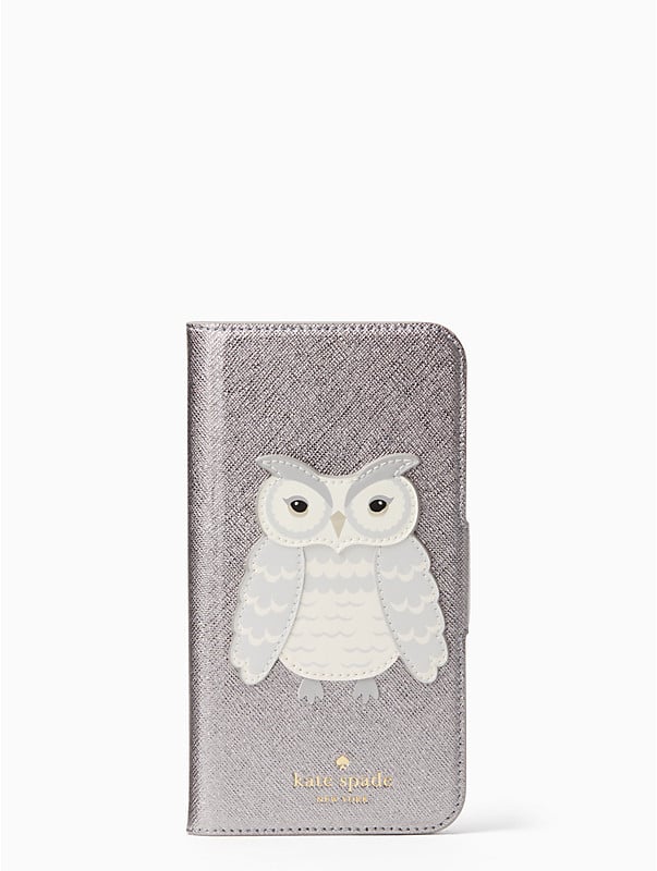 Kate Spade Owl Applique Folio