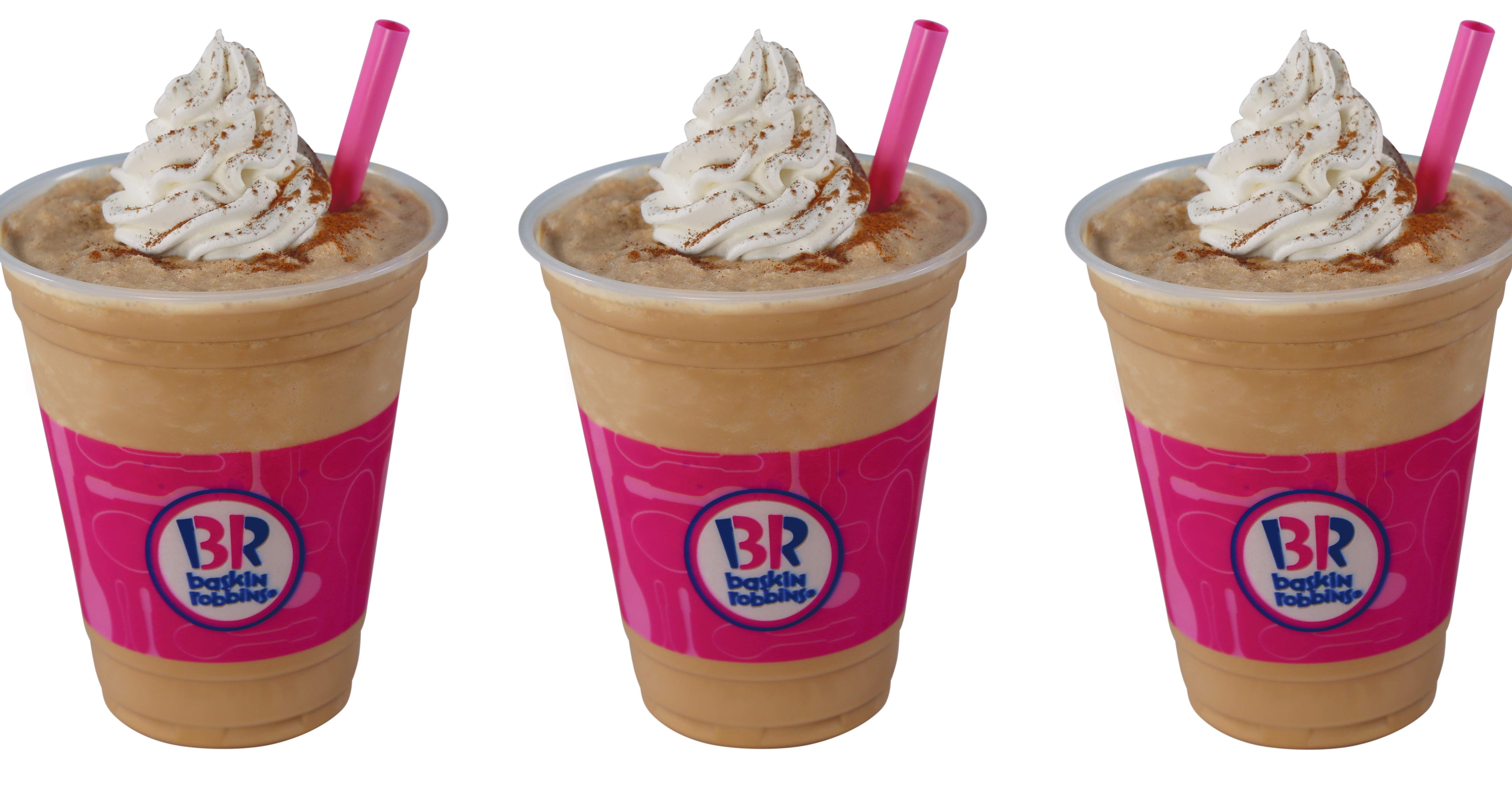 BaskinRobbins Pumpkin Cheesecake Cappuccino Blast POPSUGAR Food