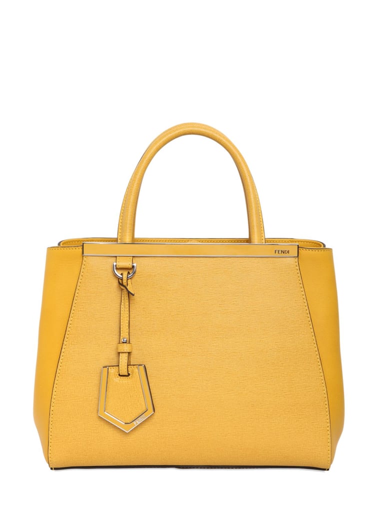 Fendi Mini 2jours Structured Leather Bag ($1,900) | Spring Bag Trends ...