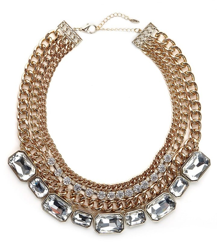 BaubleBar Tiered Gem Collar ($46)