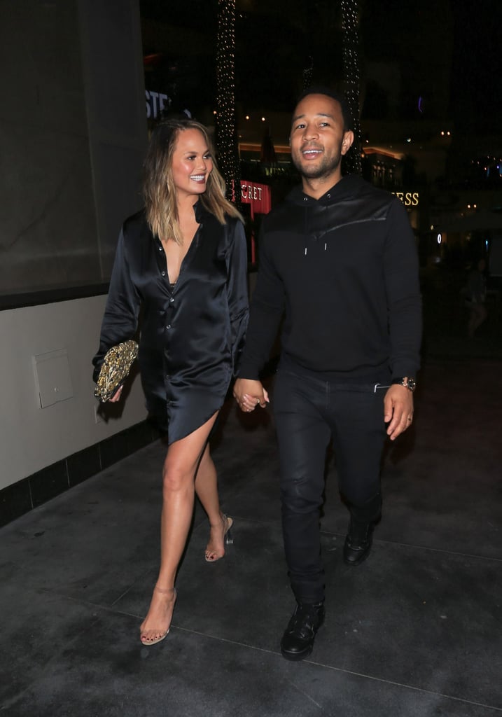 Chrissy Teigen and John Legend in LA June 2016