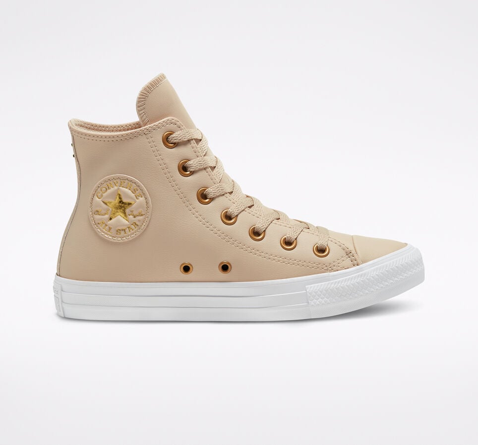 faux leather converse