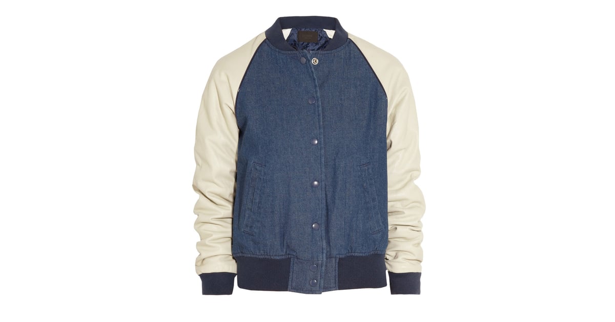 j crew varsity jacket