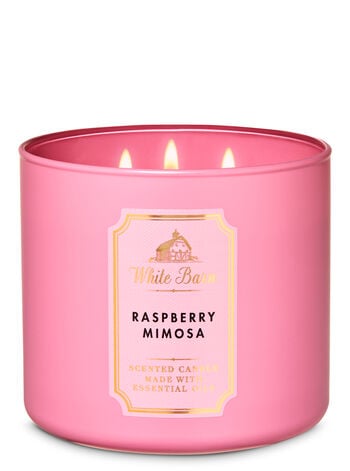 Raspberry Mimosa 3-Wick Candle