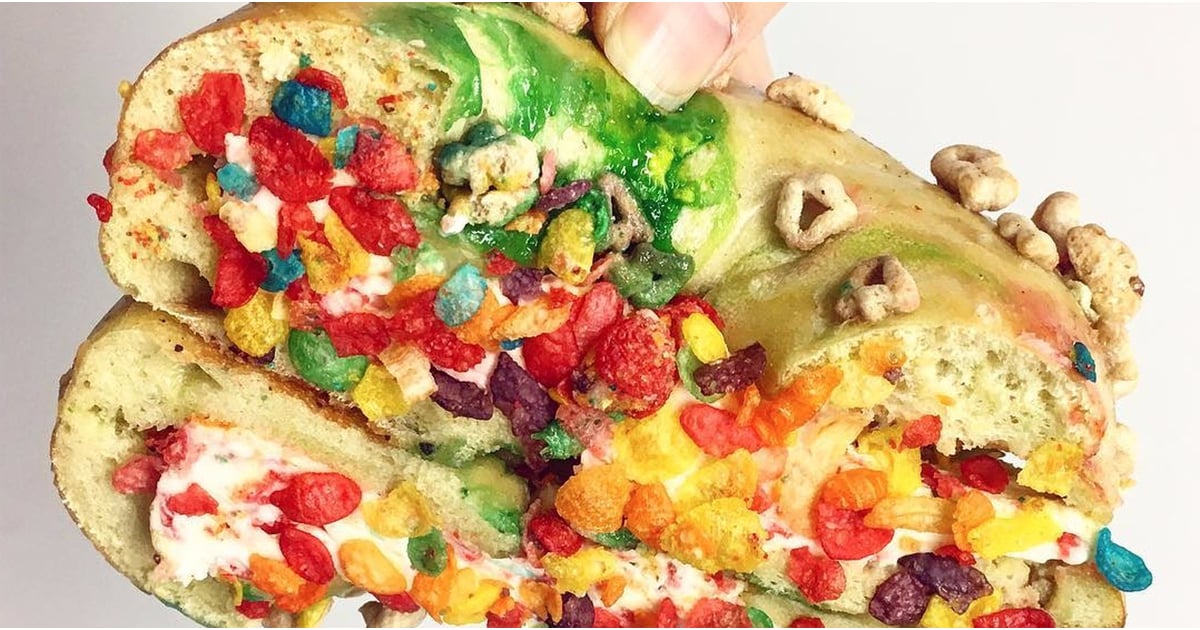 Cereal Bagels at Bagels r Us POPSUGAR Food
