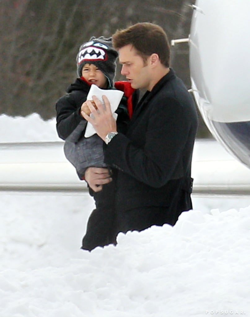 Tom Brady and Gisele Bundchen Leaving Boston | Pictures