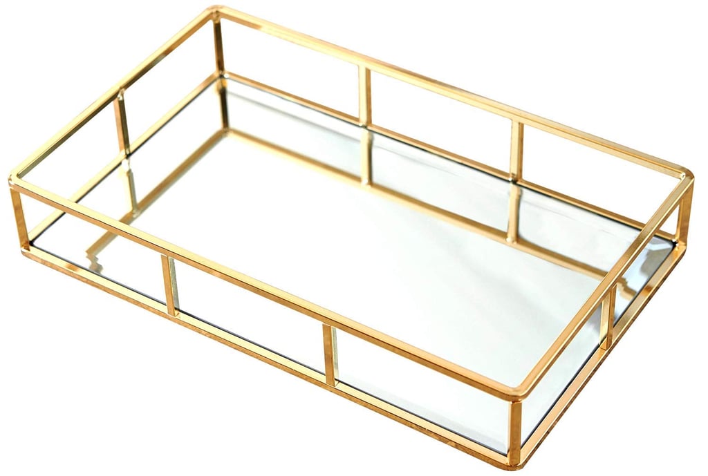 Gold Mirror Tray