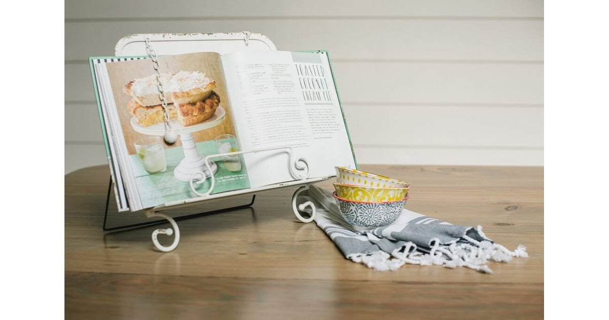 Metal Cookbook Holder (30) Joanna Gaines Kitchen Gifts POPSUGAR