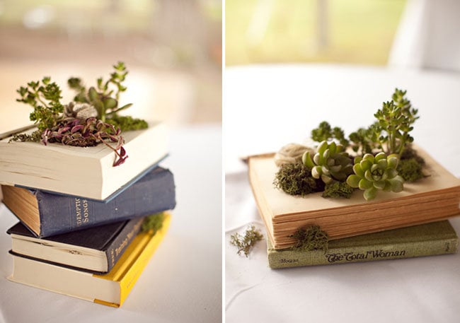 Vintage Book Centerpieces 33 Smart Ideas For Back To School Wedding Inspiration Popsugar Love Sex Photo 18