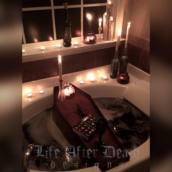 Coffin Bath Tray