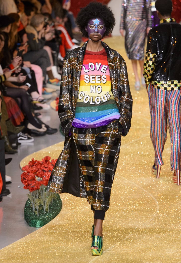 Ashish Political Fall 2017 Show At London Fashion Week Popsugar Fashion After completing his ma at central saint martins in 2000, gupta ventured to paris. ashish political fall 2017 show at
