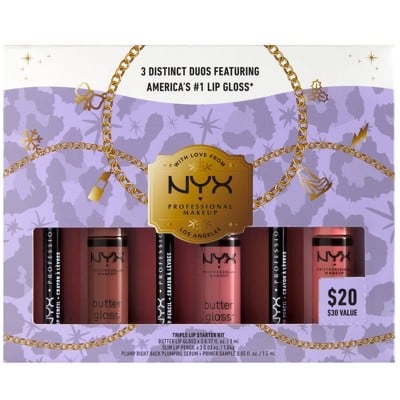 NYX Professional Makeup Butter Lip Gloss & Lip Liner Set